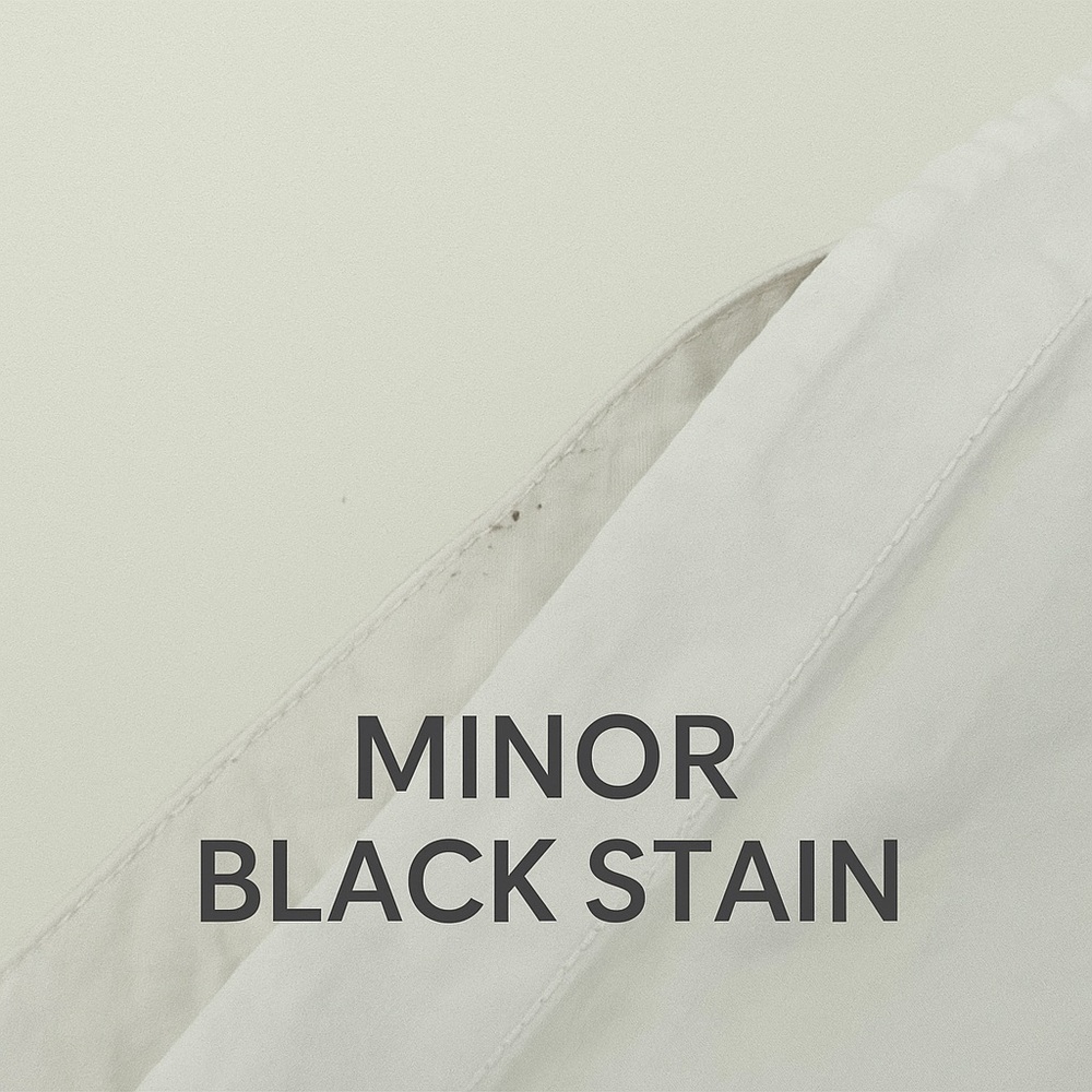 Korean-Inspired Wide Neck Button Crop Top | White | Size S | Minimalist - Picture 7 of 7